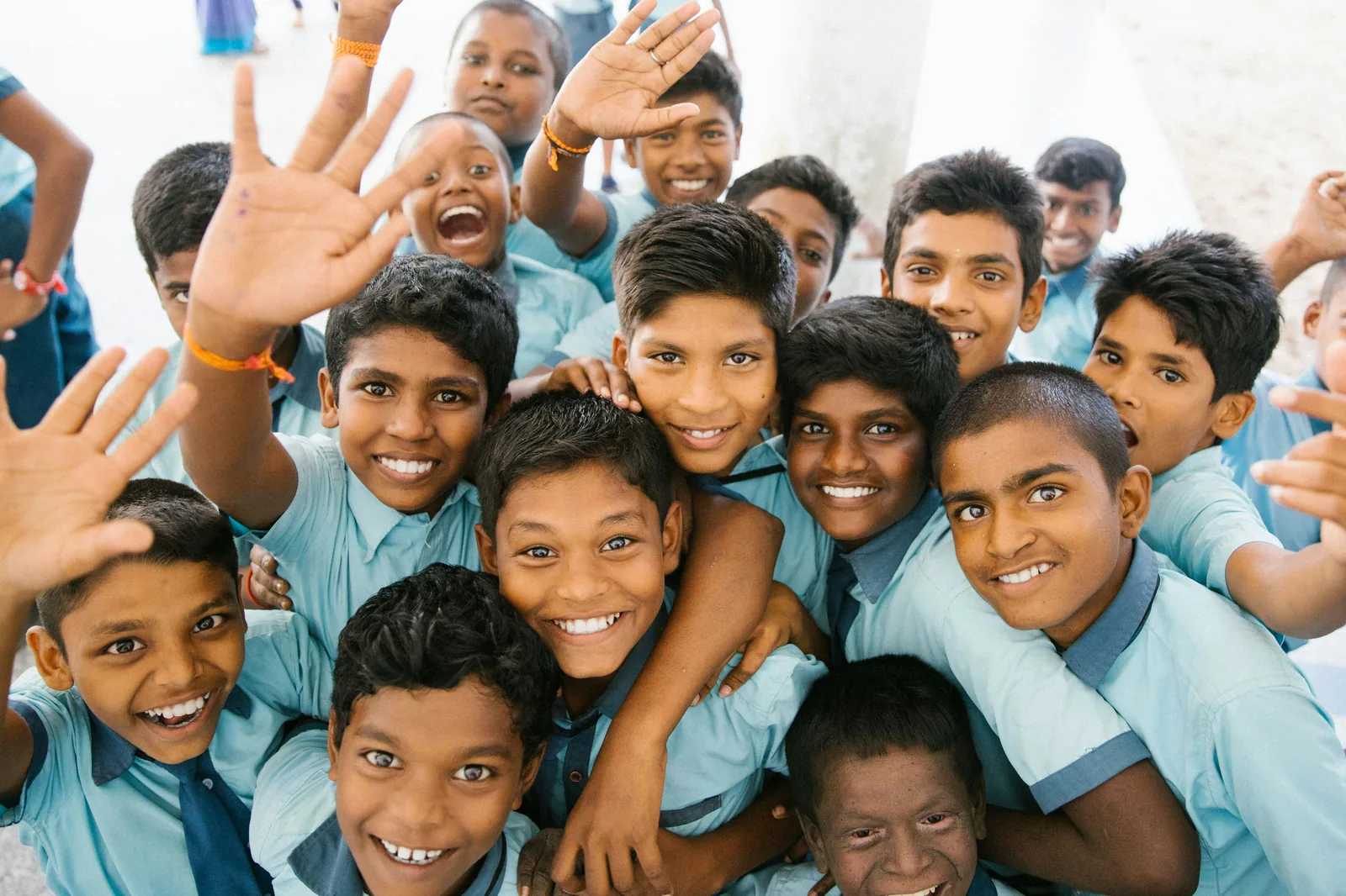 Children supported through education initiatives